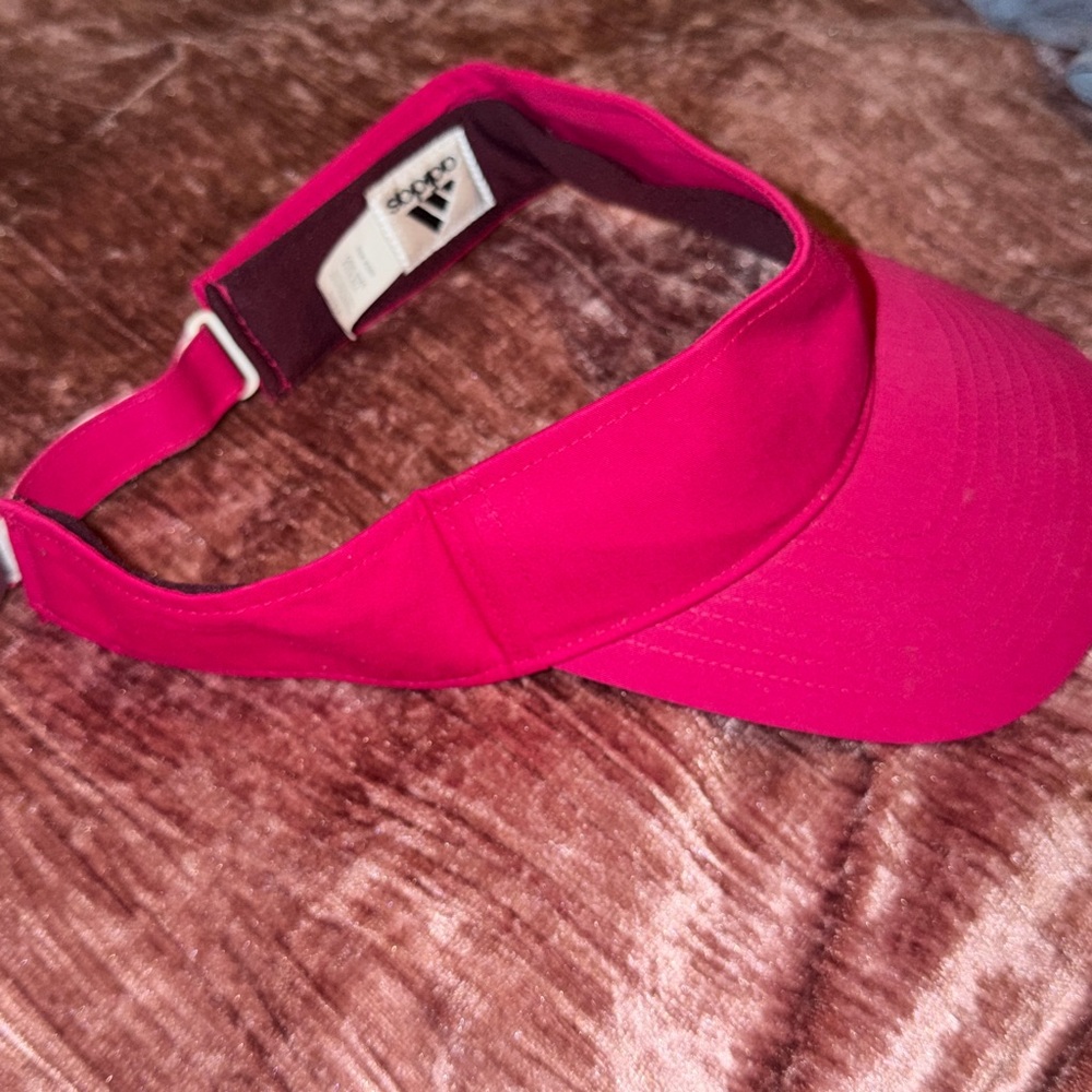 Adidas Bright Pink Sports Visor - Picture 4 of 7